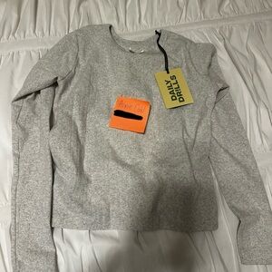 Daily Drills Gray Women's Top